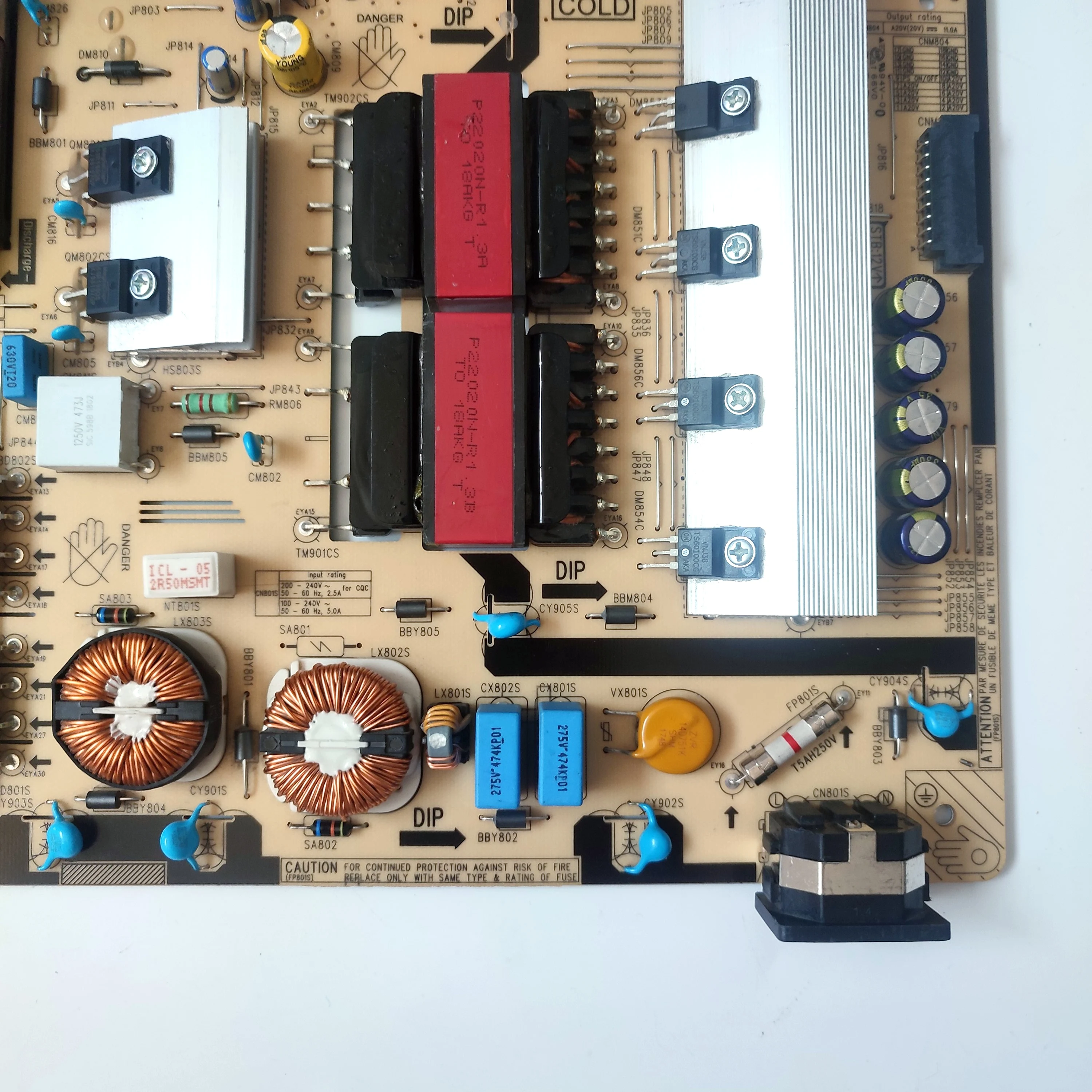 BN44-00976A oryginalne BN4400976A p22020n _ rhs do zasilania/tablica LED monitora LC49G97TSSNXDC lc49g95tsnxza LC49RG90SSU