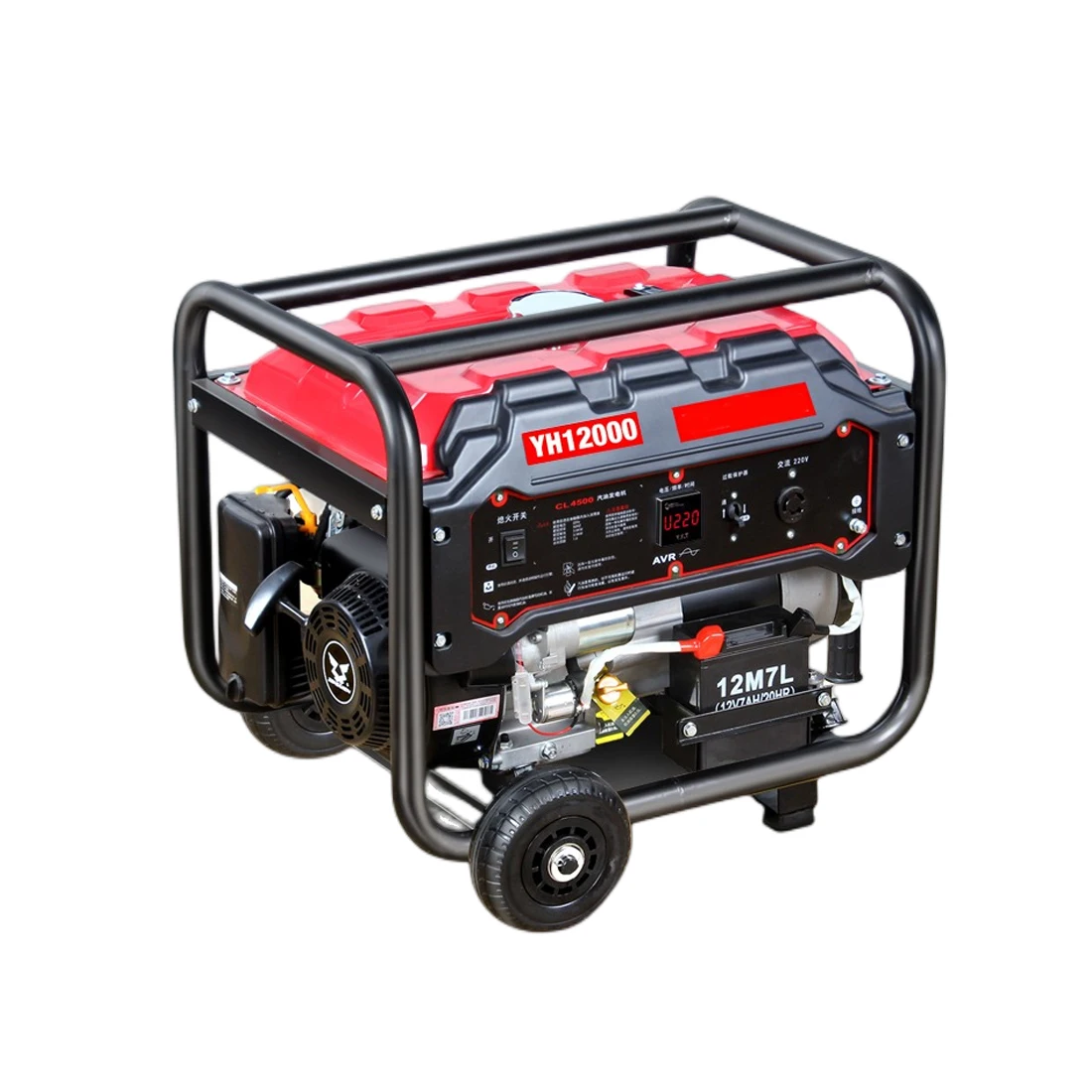 

Gasoline generator 220V household small single three-phase 380 volt dual voltage 5KW6/8/10 kw frequency conversion outdoor