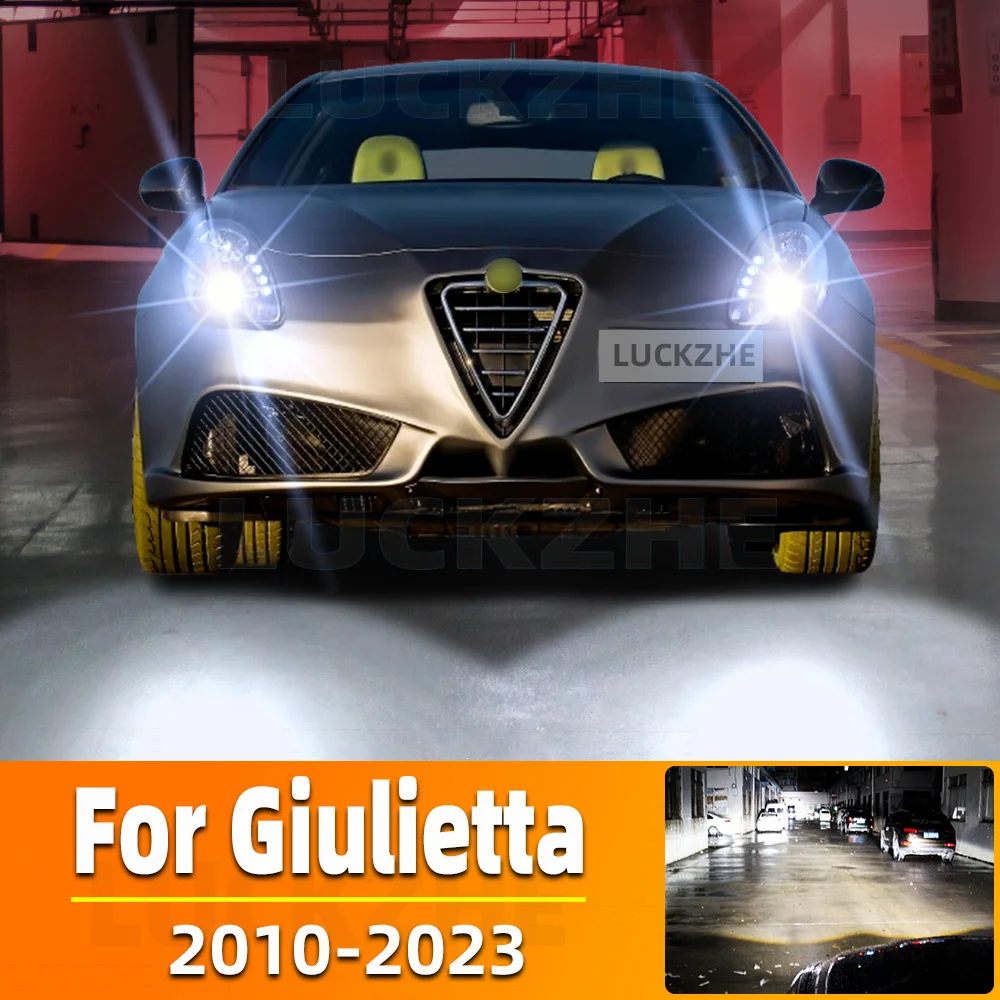 H1 Led Light Bulb Car Headlight High Power Auto Fog Diode Moto Driving Running Lamp 12V 55W For Alfa Romeo Giulietta 2010~2023