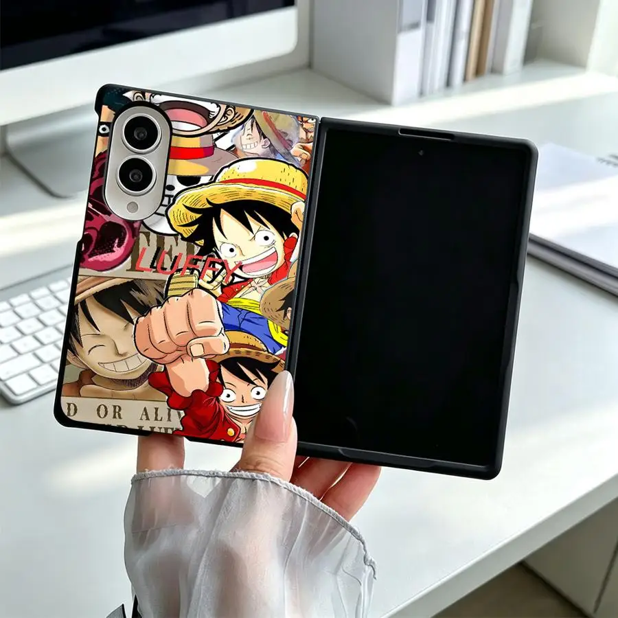 Case for Samsung Galaxy Z Fold 8 Z Fold8 Wide ZFold Wide ZFold8 Luxury Phone Cover Cartoon O-One P-iece