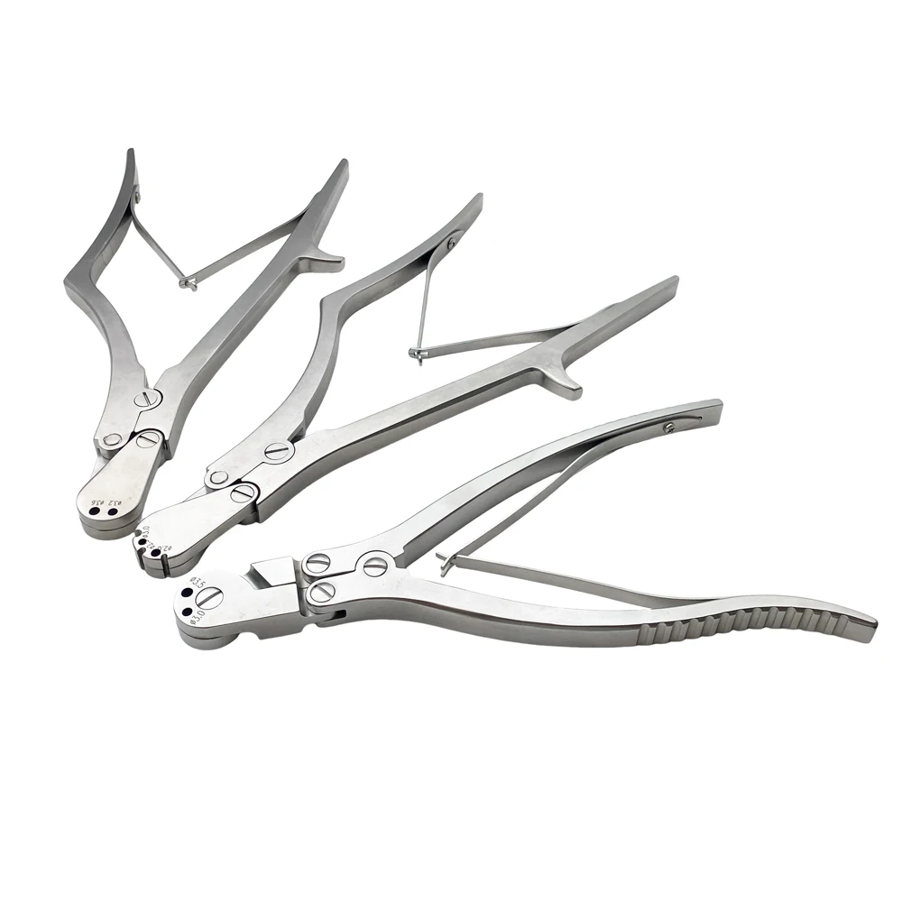 VKTIMALL Stainless Steel Rod Cutting Forceps and Precision Cervical Spinal K Wire Cutter for Veterinary Instrument