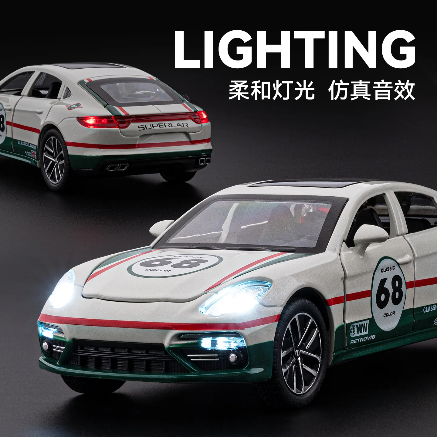 2025年新型 1:32シミュレーションレーシングカー 合金ダイキャストモデル サウンド＆ライト 公式ライセンス玩具車 子供向けギフト コレクターズアイテム