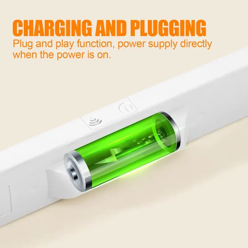 Under Cabinet Light Rechargeable Under Cabinet Light Adjustable Angle Lamp Dimmable Illumination For Living Room Study Room