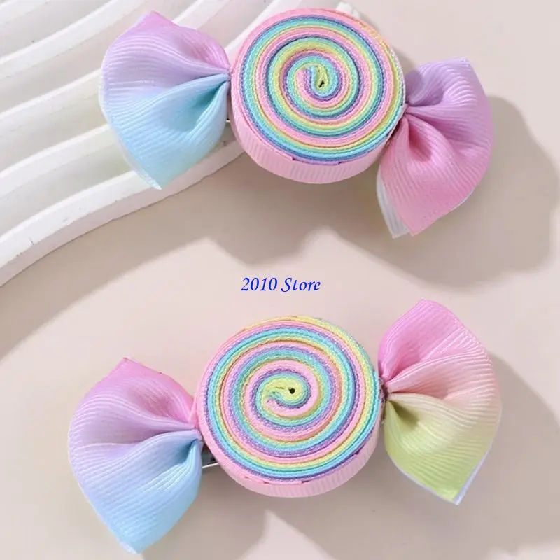 

F3MF 2 Pieces Children's Hair Clip Hairpin Cartoon and Bright Colors Hairpieces