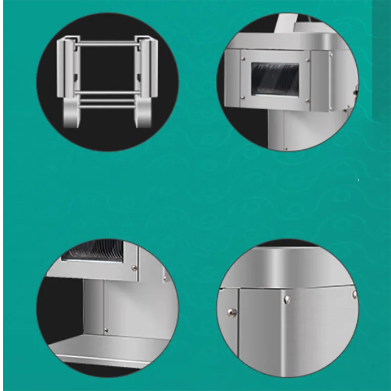 

Desktop Meat Slicer for Fresh Meat Slicing Shredding Dicing Detachable Blade Electric Meat Cutting Machine