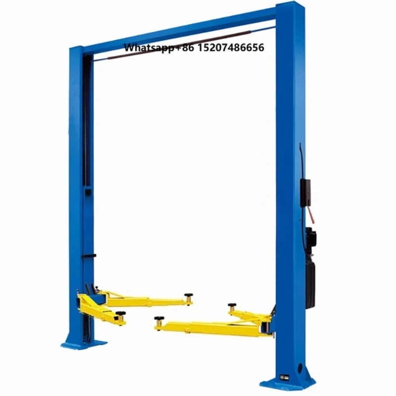 Two Post Car Lift with clear Floor Designed Loads 3.5T,4T,4.5T,5T.