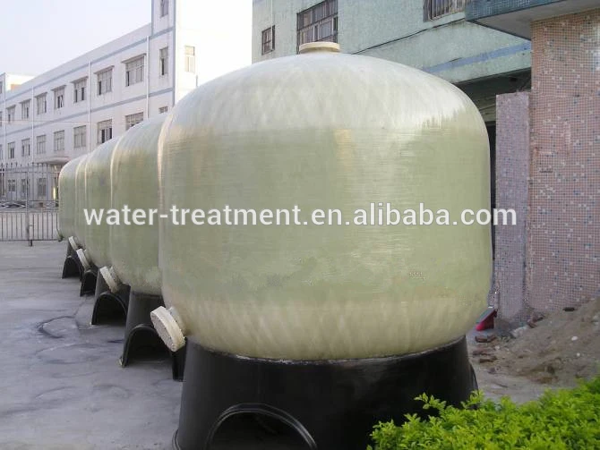 2025FRP 이온교환, 자갈 필터 및 활성탄 필터용 섬유 강화 플라스틱 물탱크
