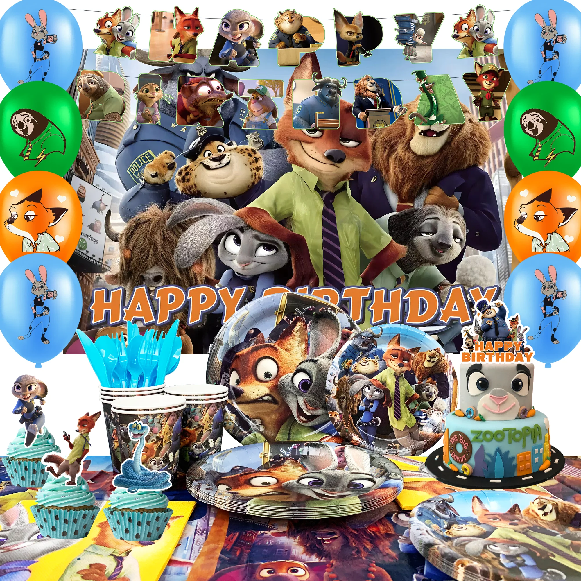 Zootopia Birthday P…
