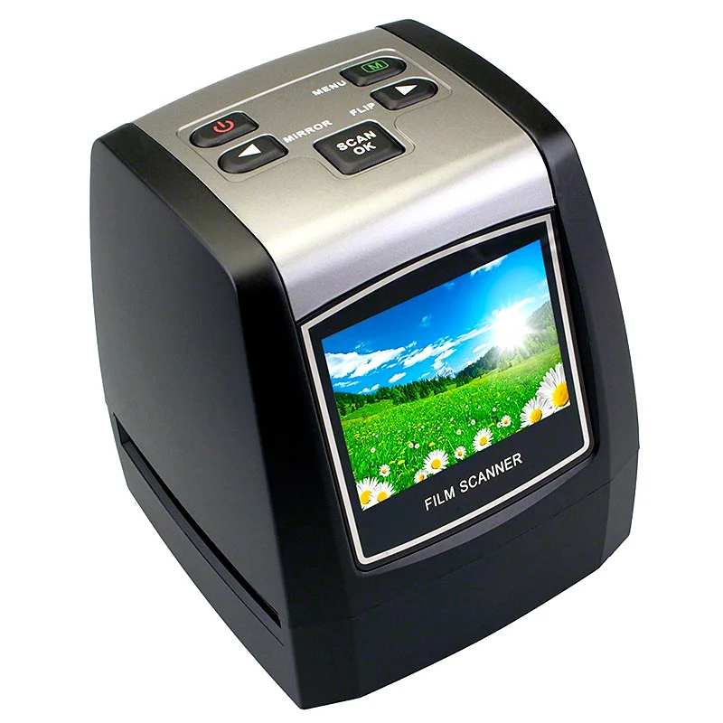 High Resolution 22 MP 35mm Negative Film Scanner 110 135 126KPK Super 8 Slide Film Photo Scanner Digital Film Converter 2.4\