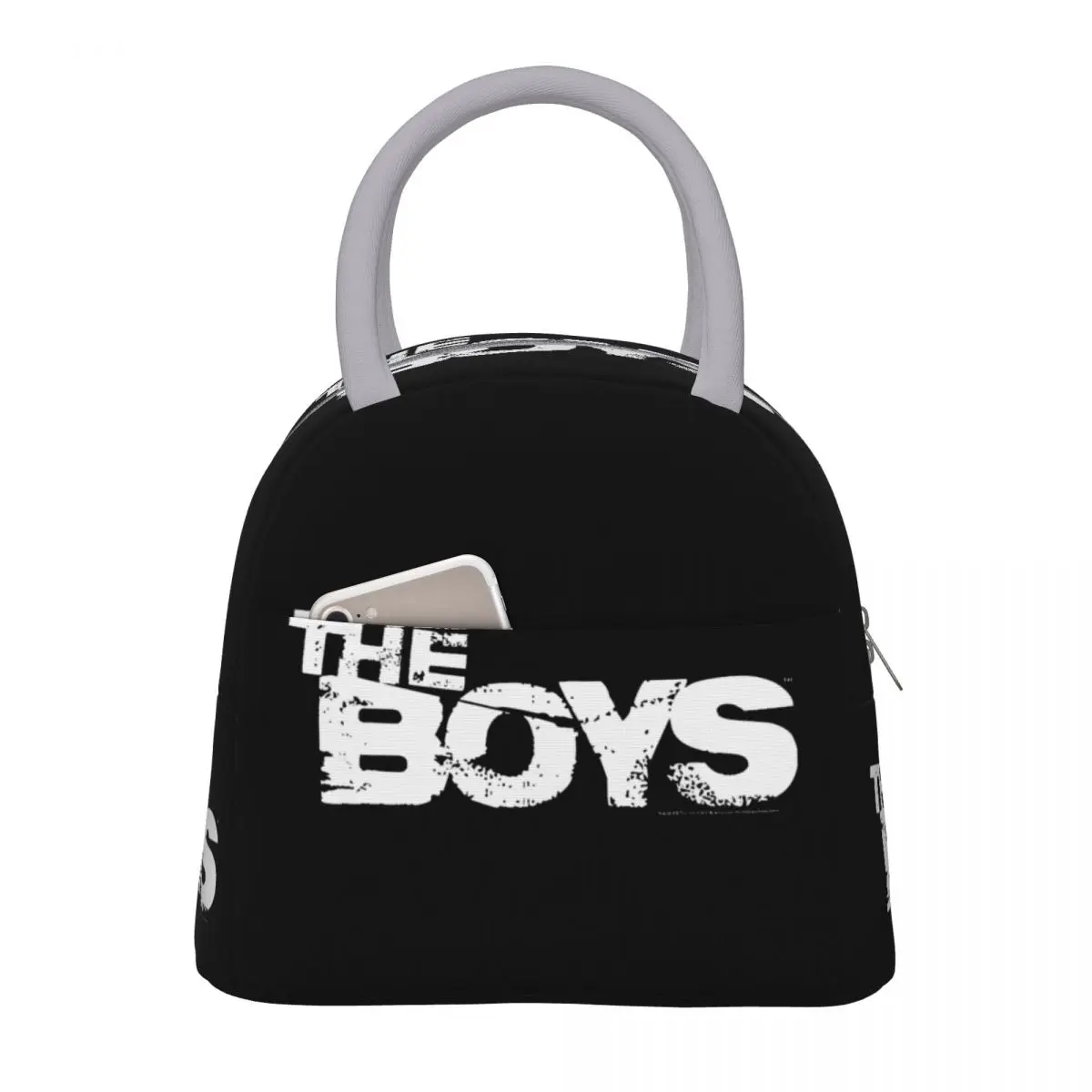 Fiambrera térmica de The Boys Tv Drama, bolsa de almuerzo con aislamiento térmico para viaje, contenedor de comida portátil, fiambrera térmica