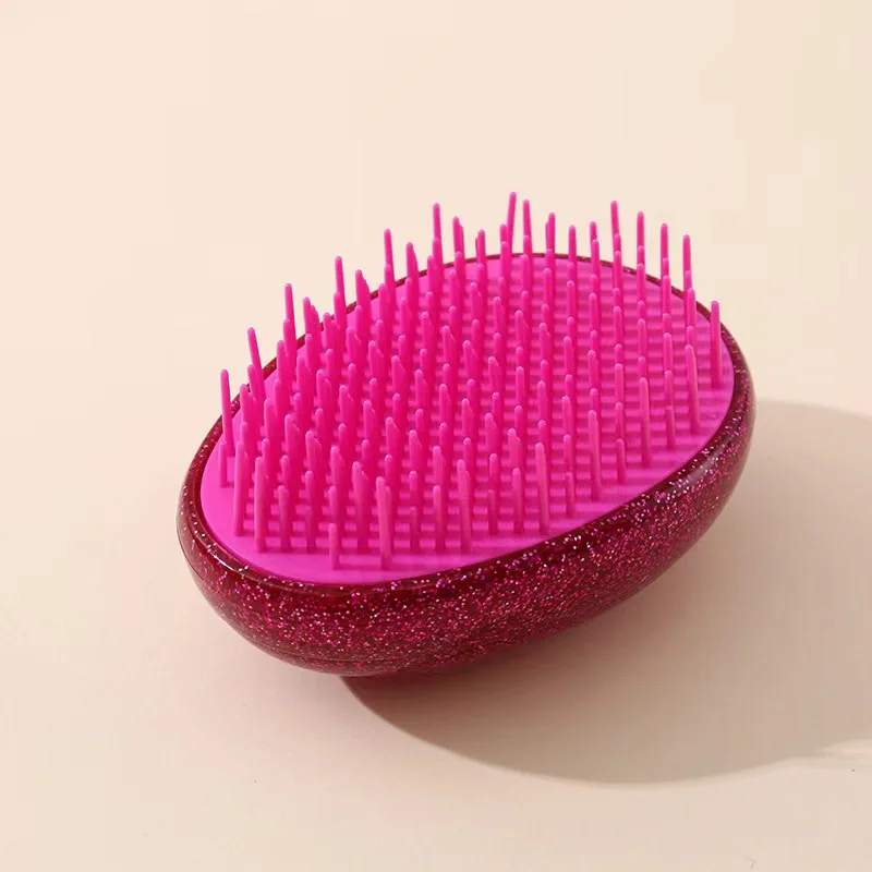 4 Color Hot Magic Travel Comb Anti Static Massage Hair Brush Star Shower Massage Hairbrush Comb Salon Hair Styling Tool