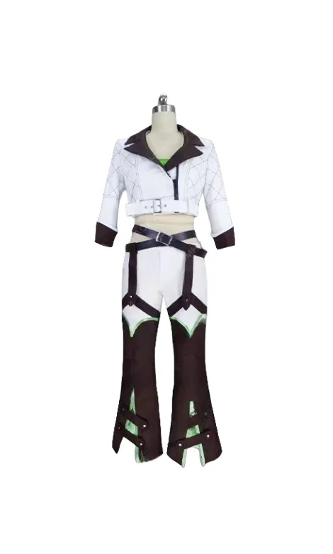 코스프레 의상 RWBY 시즌 7 에멀드 사스트리 할로윈 카니발 의상 역할극 여전히 신선함