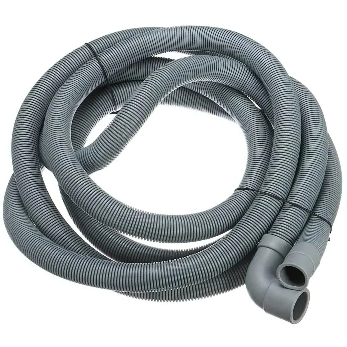 4M Washing Machine Drain Hose Outlet Water Pipe Flexible Extension 22mm Dishwasher Drain Hose Extension Kit With Bracket