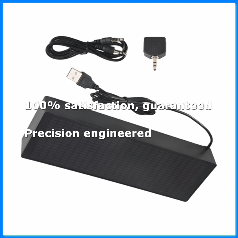 LED Music Spectrum Rhythm Lights Voice Sensor 1624 RGB Atmosphere Level Indicator with Clock Display(Wire Control)-AD23