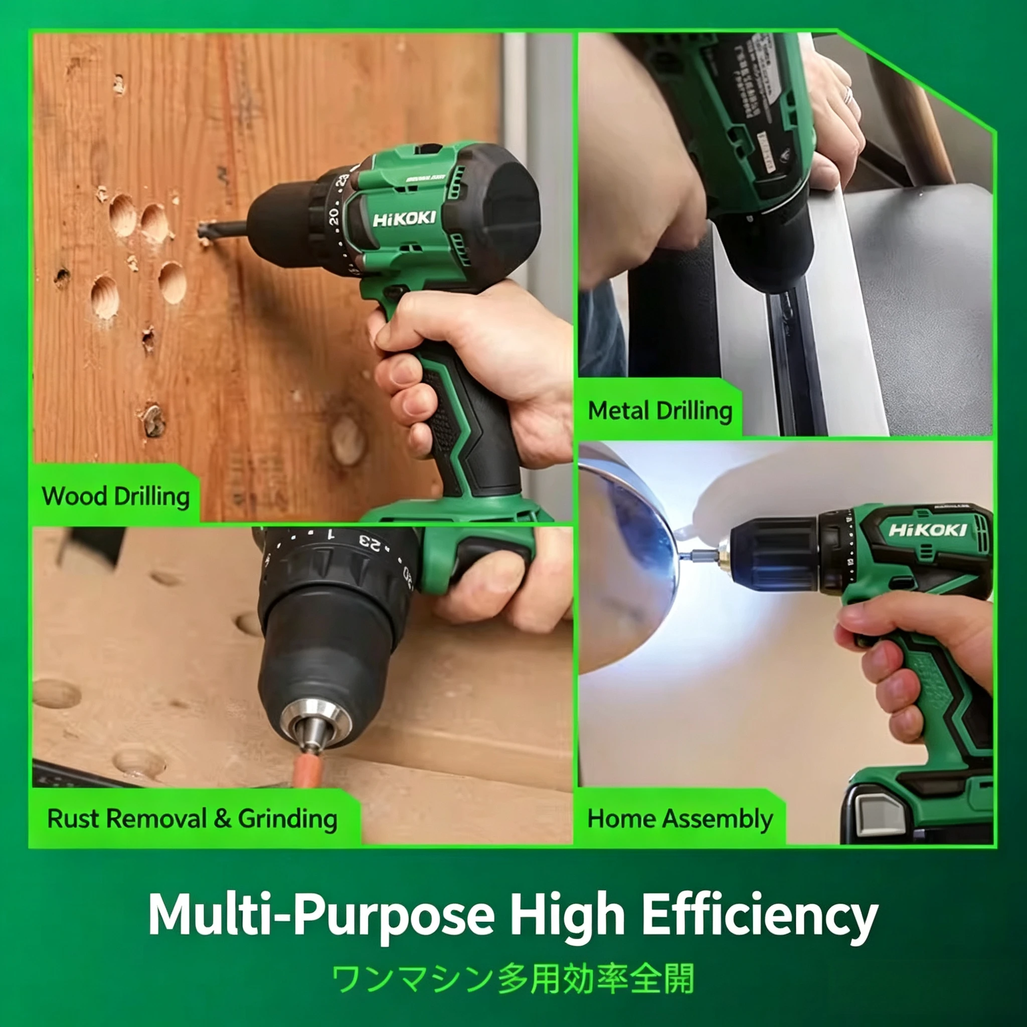 100%18V High‑Output HiKOKI Li‑ion Battery 5.0Ah 8.0Ah for DS18DG Brushless Drill Cordless Power Tool Lithium‑Ion Long Cycle Life