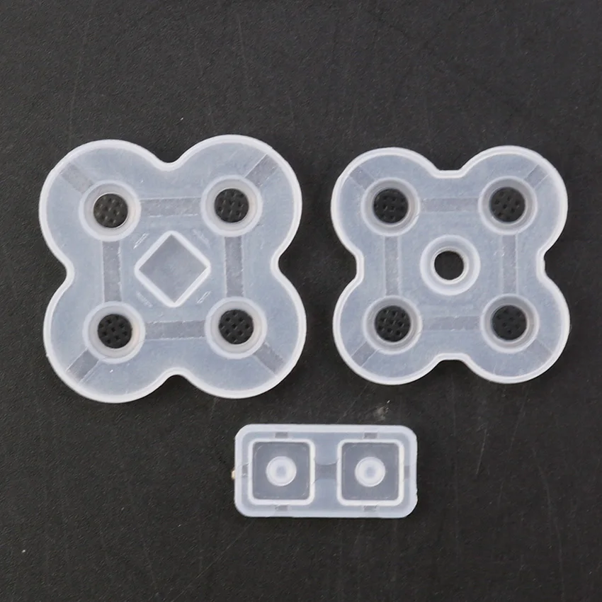 1ชุด9สี Conductive ยางซิลิโคน D-Pad D Pad L R ซ้ายและขวาสำหรับ NDSL/DSL DS Lite Controller ปุ่ม Repai