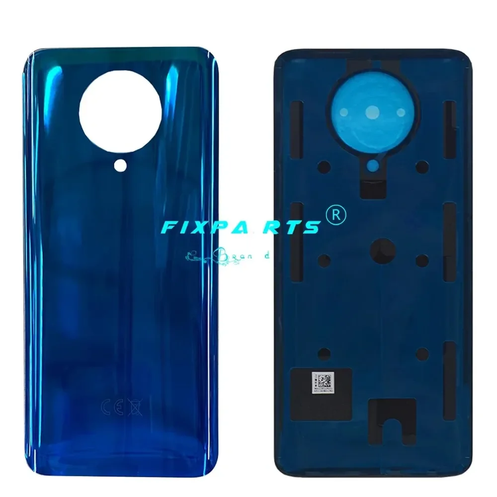 New For Xiaomi Poco F2 Pro Back Cover Glass Case Rear Housing Door For M2004J11G Battery Cover Replacement