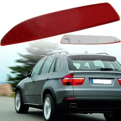 Para BMW X5 E70 2007 2008 2009 2010 lado derecho del pasajero Reflector de parachoques trasero luz lente roja accesorios de coche