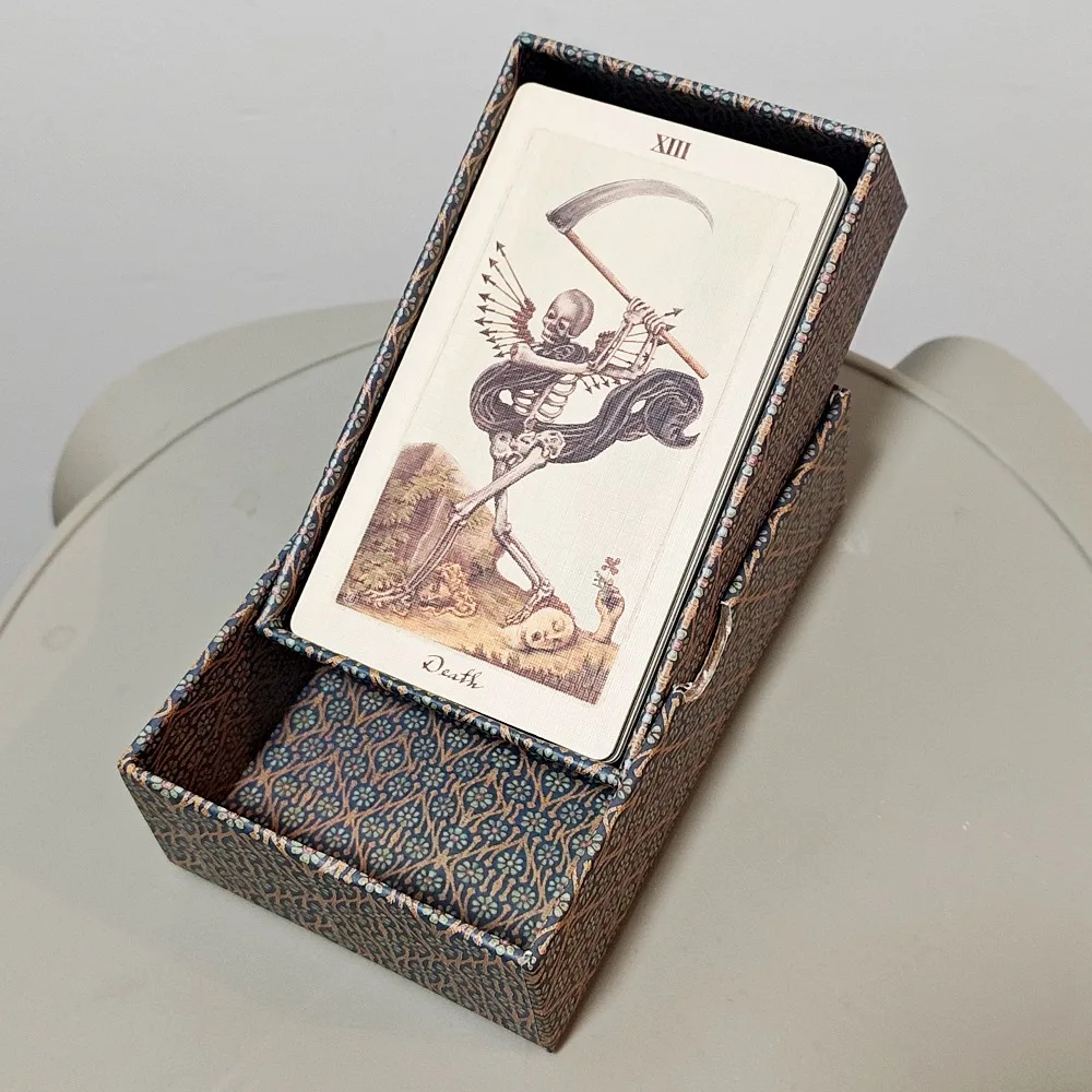 Pagan Otherworlds Tarot-Deck in fester Box – 84 Stück, einzigartiges künstlerisches Design – doppelt geprägter Karton