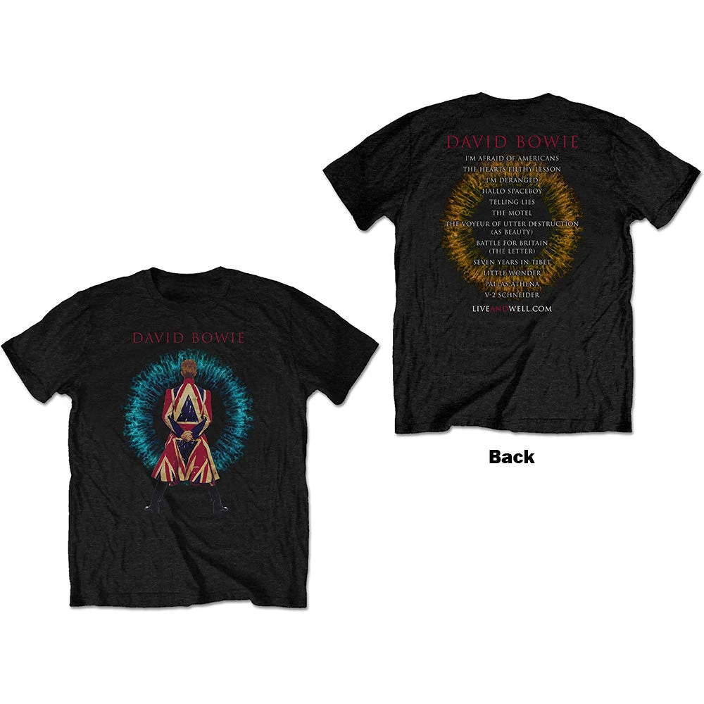Japanisches Text-T-Shirt mit David Bowie-Motiv, Baumwolle, Grafik-T-Shirt für Herren und Damen, Sommer-Streetwear – Detail 2