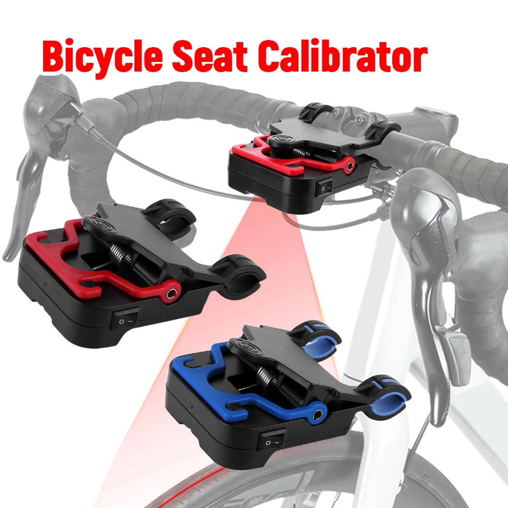 Image of Fahrrad-Sattelkalibrierer Fahrradwerkzeug Lenker-Laser-Ausrichter Sitzmittelpunkt-Einsteller Messwerkzeug Ausrichtungsindikator