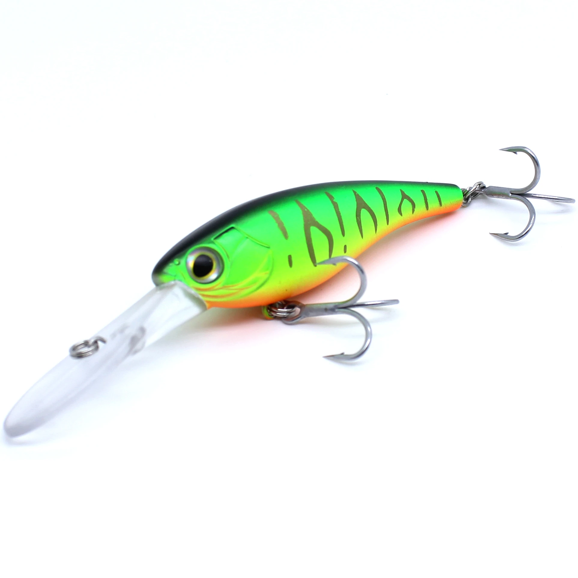 AOCLU Langsam sinkender Kurbelköder Minnow 60 mm 6 g 70 mm 10 g Shad Harter Köder Deep Diver Tiefe 0-4 m Angelköder Jerkbait Long Casting – Detail 12