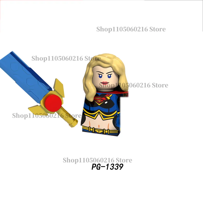 Blocs briques blocs de construction de personnages jouet chaud cadeau de fête pour enfants super-héros figurines blocs de construction