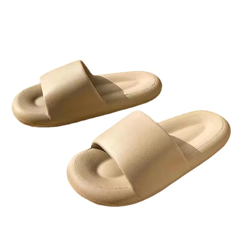 Men Fashion Printing Outdoor Non-Slip Rubber Slippers EVA Indoor Soft Sole Couple Graffiti Sandals Male Beach Shoe