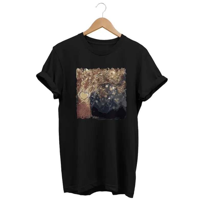 

Magic Forest Grunge Fairycore Goblincore Tee