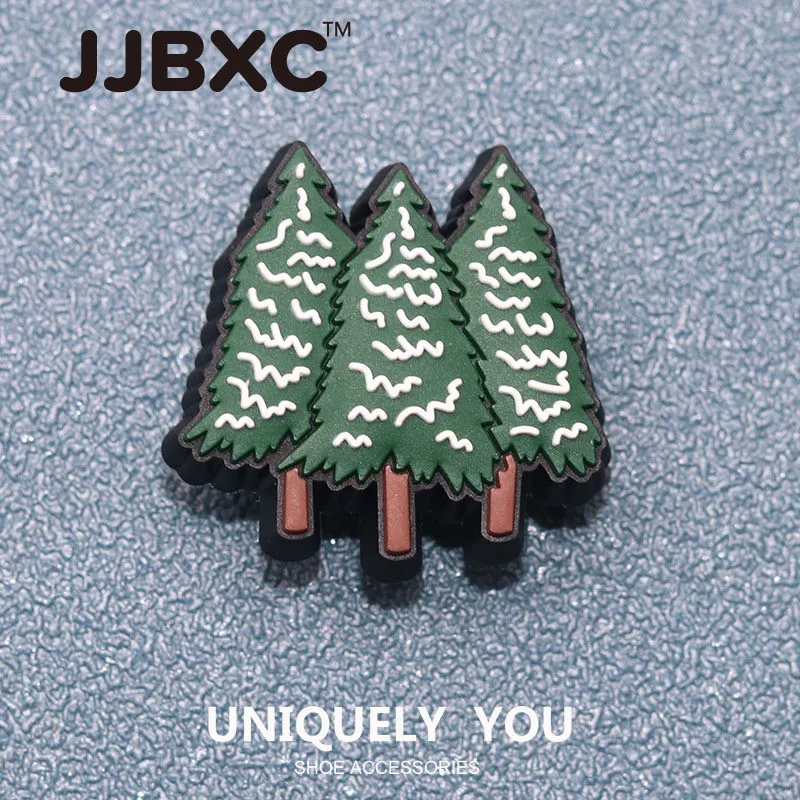 JJBXC CHARM Shoe Buckle Shoe Accessories Christmas Tree DIY Fashion Shoes Accessories Suitable for cross Shoes