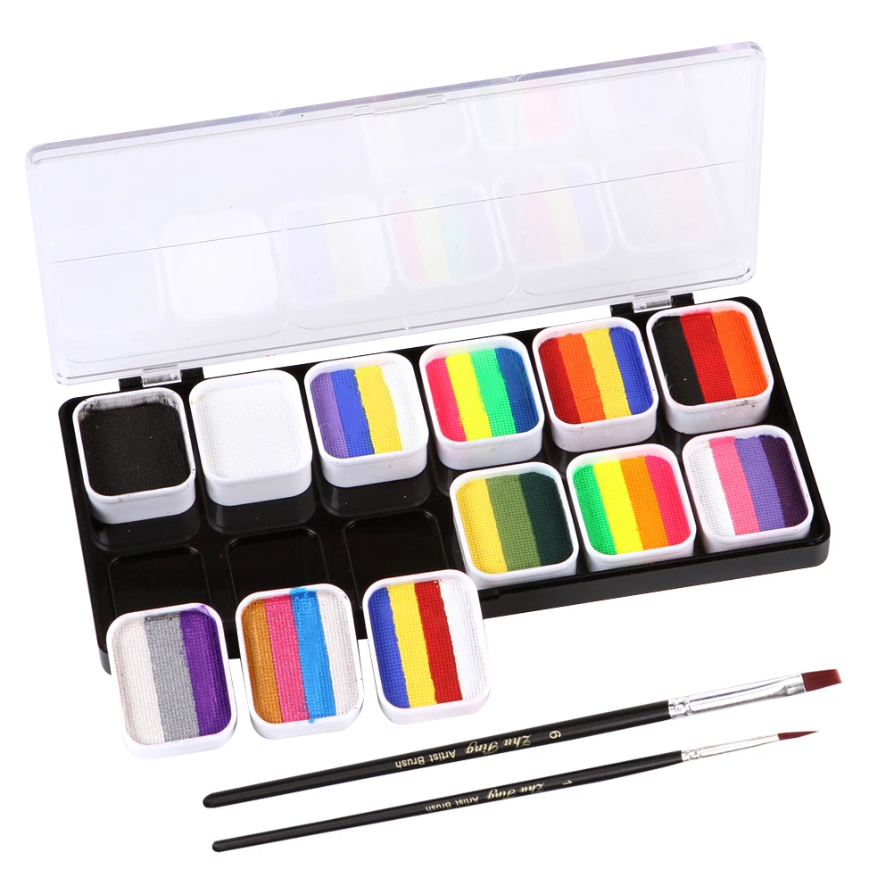

Washable Face Paint Water Soluble Color Festival Pigment Multi Use Party Supplies Decoration Powder Body Paint Kids Face Makeup