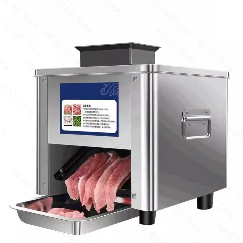 Commercial Grade Electric Meat Slicer New Model Small Automatic Meat Shredder/Cutter For Fresh Meat 2.5mm Slicing Thickness