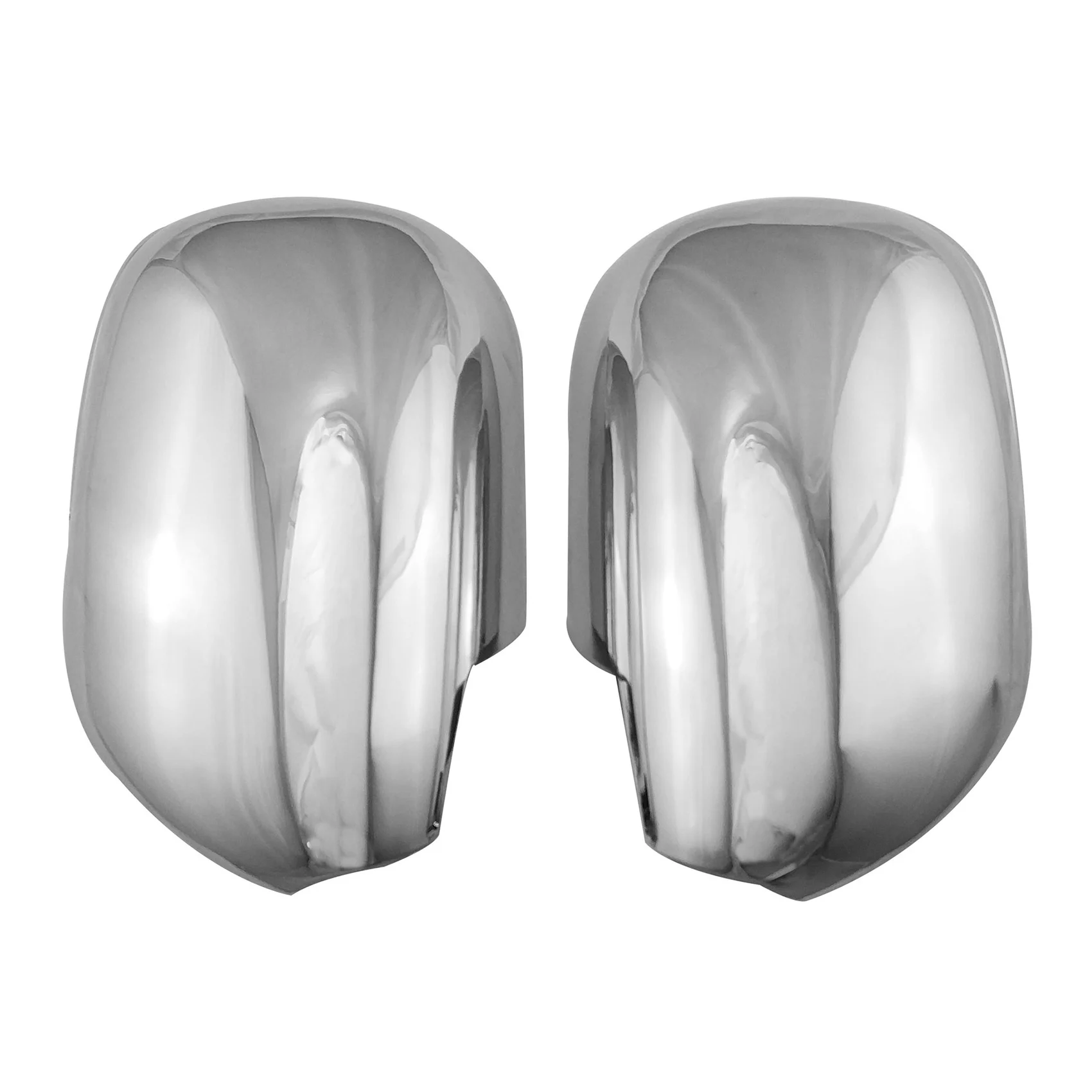 Car Chrome Rear View Rearview Side Glass Mirror Cover Trim Frame Side Mirror Caps for Toyota Hiace Commuter 2006-2016