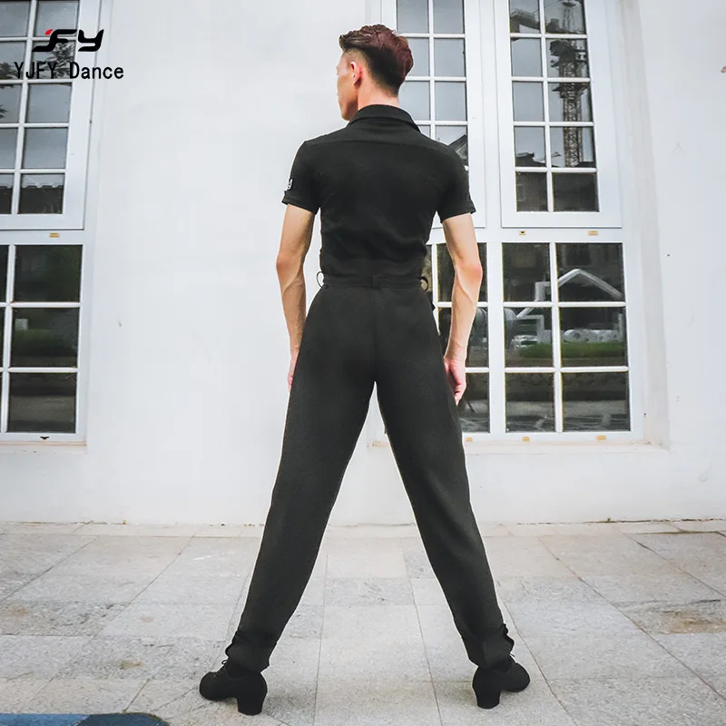 2025 Man National Standard Dance Pants Men's New Dance Pants Latin Dance All-match Men's Pants  W547