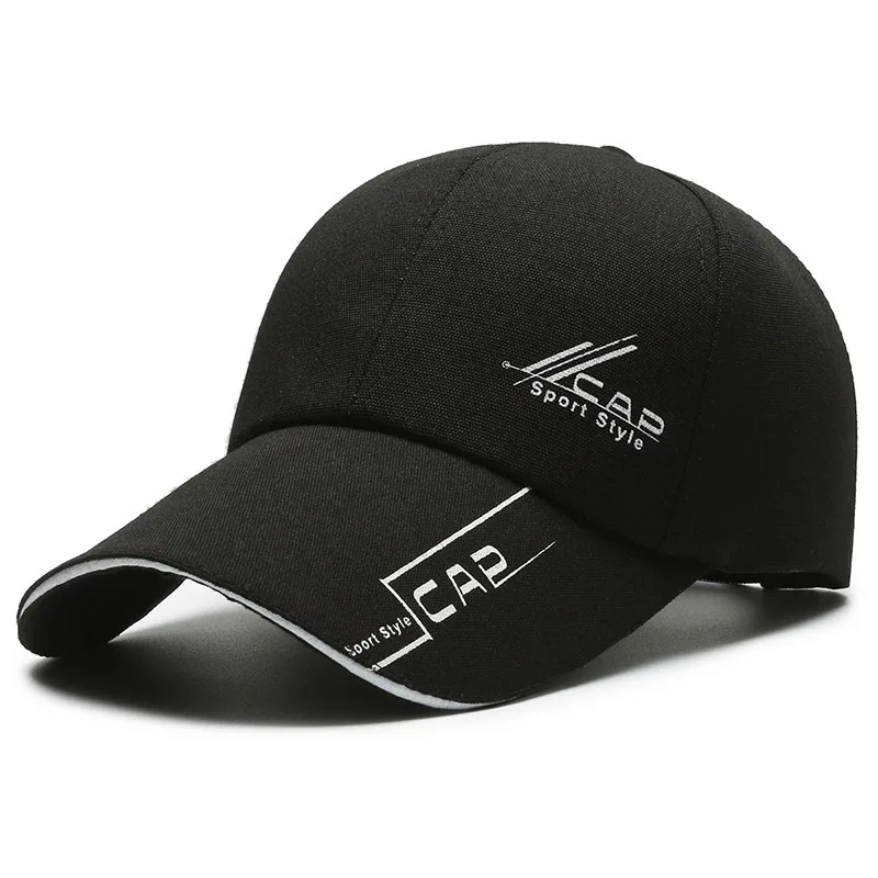 Unisex Hats Summer Long Brim Baseball Caps Spring Casual Outdoor Sun Hats Fishing Hat Sun Protection Shade Caps Visors Women Men