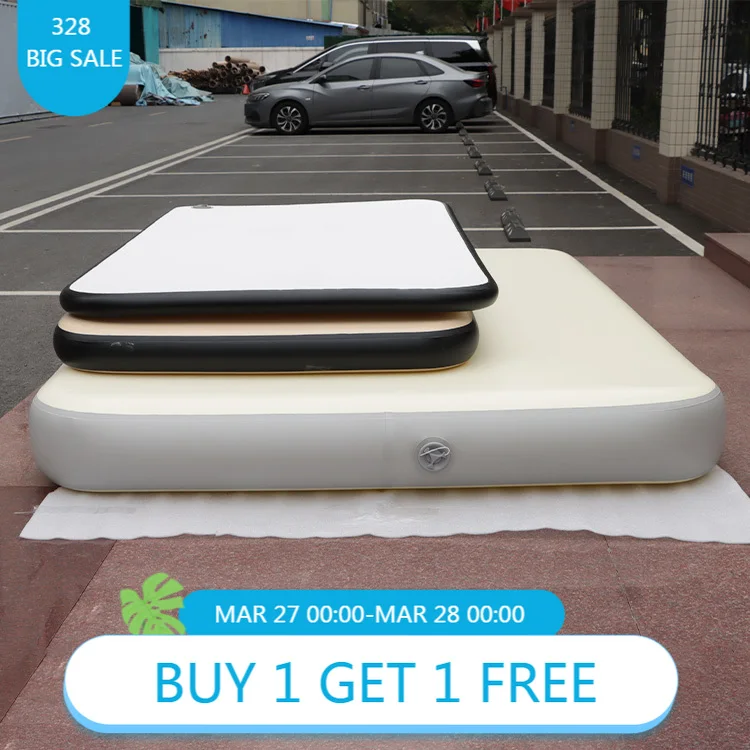 210.2m 400lb Load Lightweight Foldable Portable Modern Blow‑Up Inflatable Air Bed for Outdoor Camping