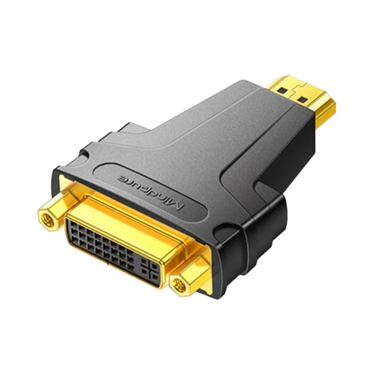 

Mindpure 24+5 DVI Female to HDMI-Compatible Male Converter Computer Graphics Card Connector TV Adapter