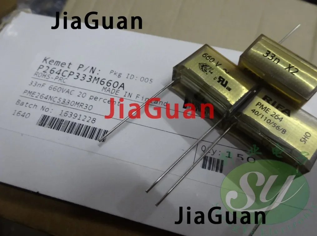 10PCS KEMET RIFA PME264 0.033UF 660VAC 33NF P21 333/660VAC PME264NC5330MR 33NF/660VAC P264CP333M660A free shipping
