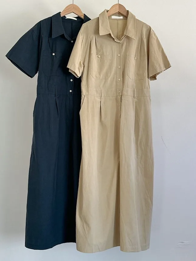 Neue Sommer Vintage Damen Dr Double ket Ba Split elastische Taille High-End-Sensation geeignet für verschiedene Eingriffe