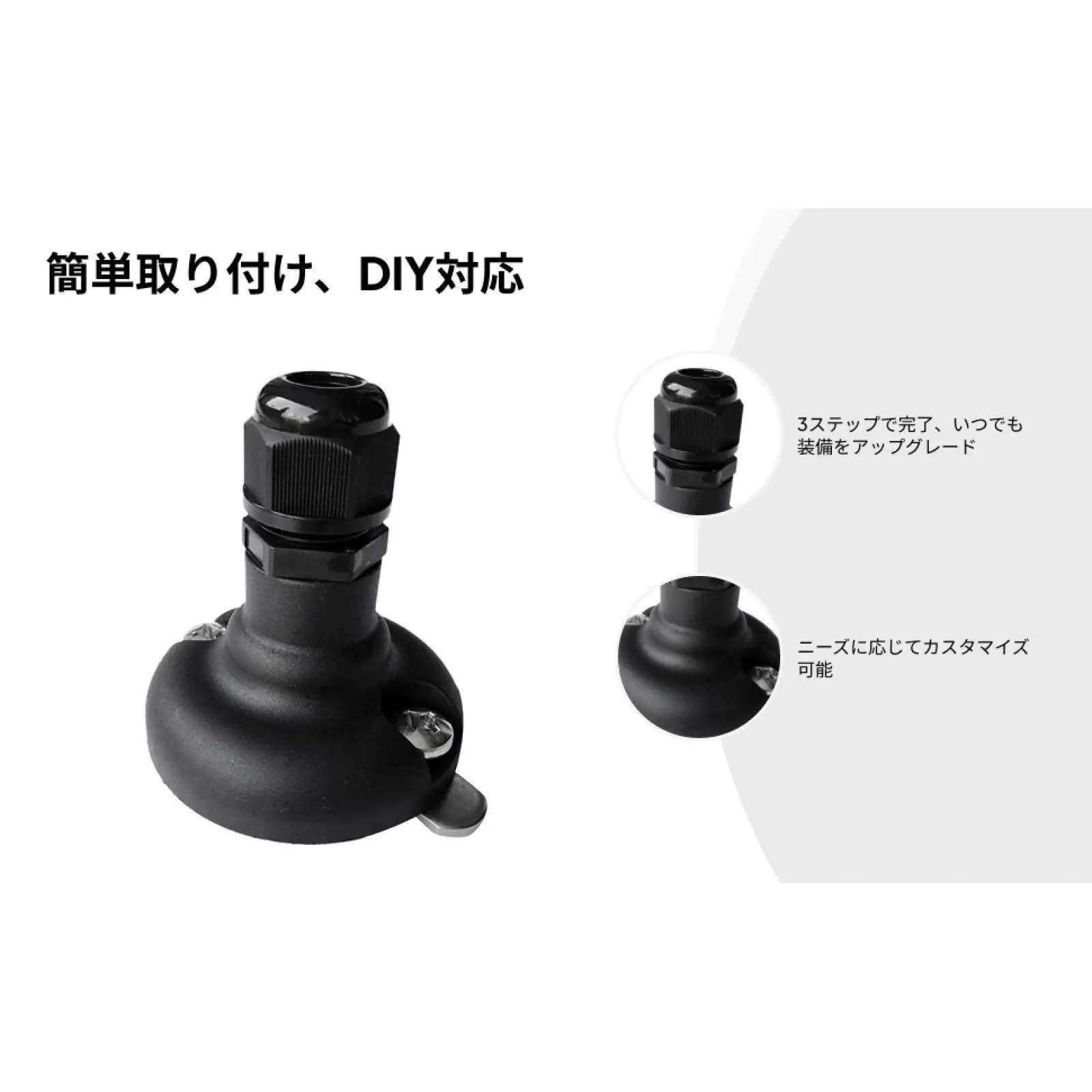 اكسسوارات كاياك ABS الماسح الضوئي قاعدة تثبيت حامل سطح السفينة الجانبية لقضيب القارب دعم قوس مناسبة لزورق قابل للنفخ