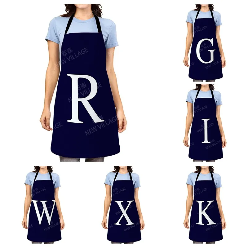 Aesthetic Women kitchen apron kids original Children Waterproof girl fashionable princess waiter work apron oil proof letter