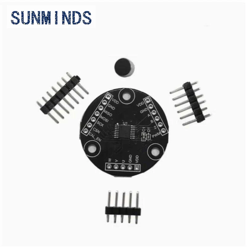 MT6826S High Precision High Speed Magnetic Encoder Magnetic Induction Angle Measurement Sensor Module for arduino