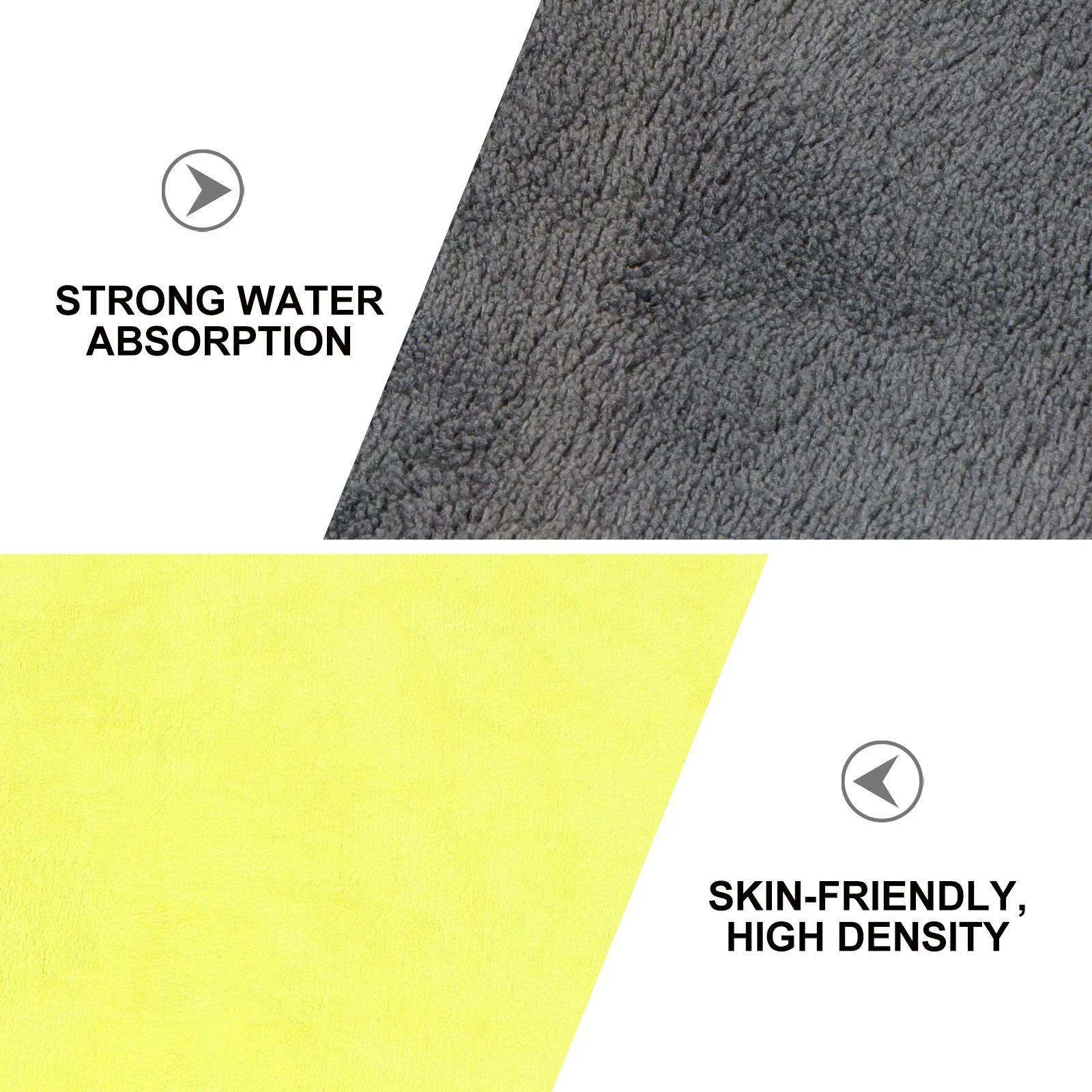 

Quick Dry Thickened Large Pet Bath Towel Absorbent Dog Bathrobe Puppy Cat Shower Towel Comfortable Pet Supplies