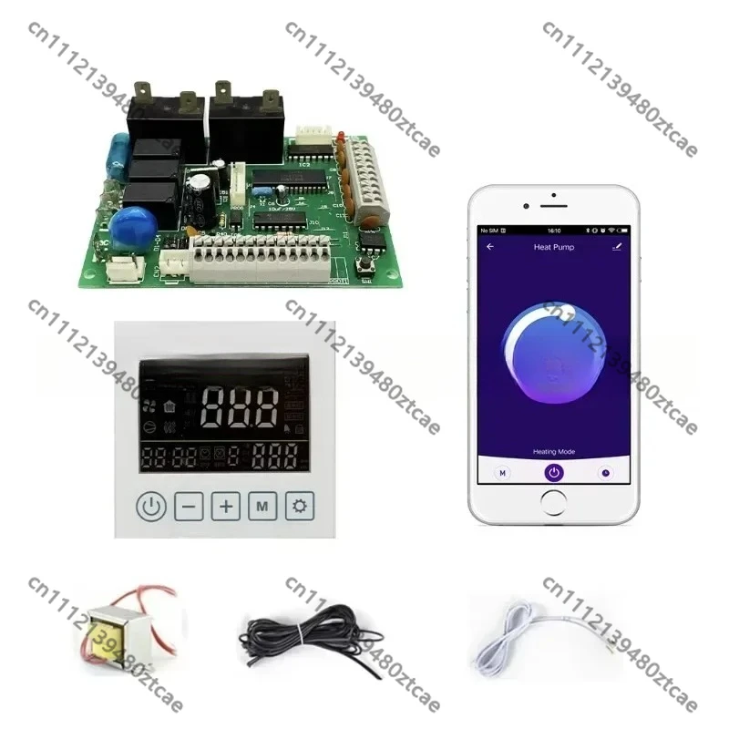 Air Source Pool Heat Pump Controller PCB PCBA Board OEM ODM Custom Circuit Board for Swimming Pool Heating Temperature Control