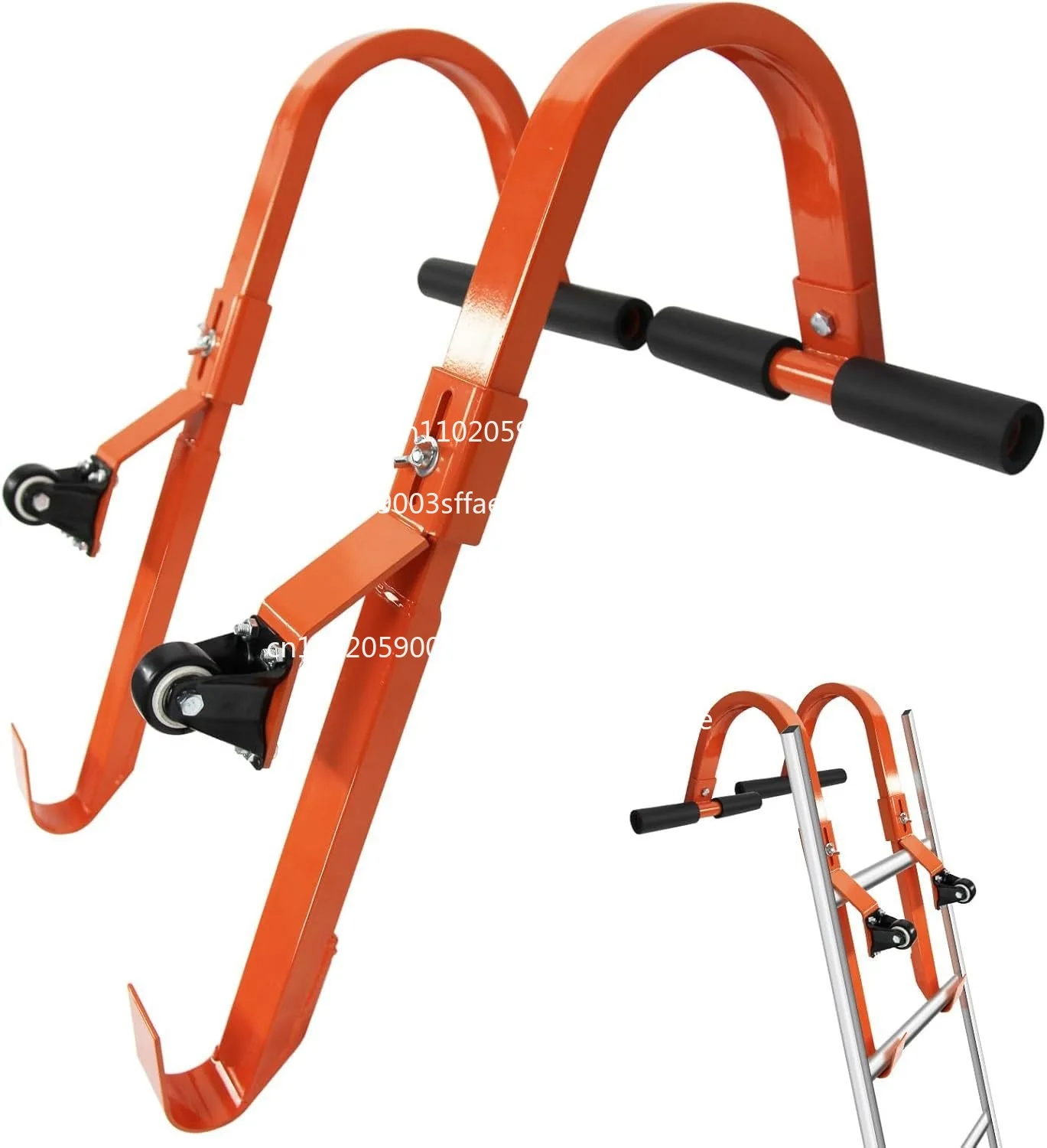 A variety of straight ladder hooks, ladder stabilizers Ladder Stabilizers