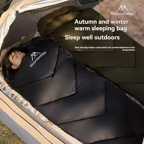 SZK1365 SZK1365-1 Mummy Sleeping Bag 210T Polyester Hexagonal Grid Outdoor Camping / Camping