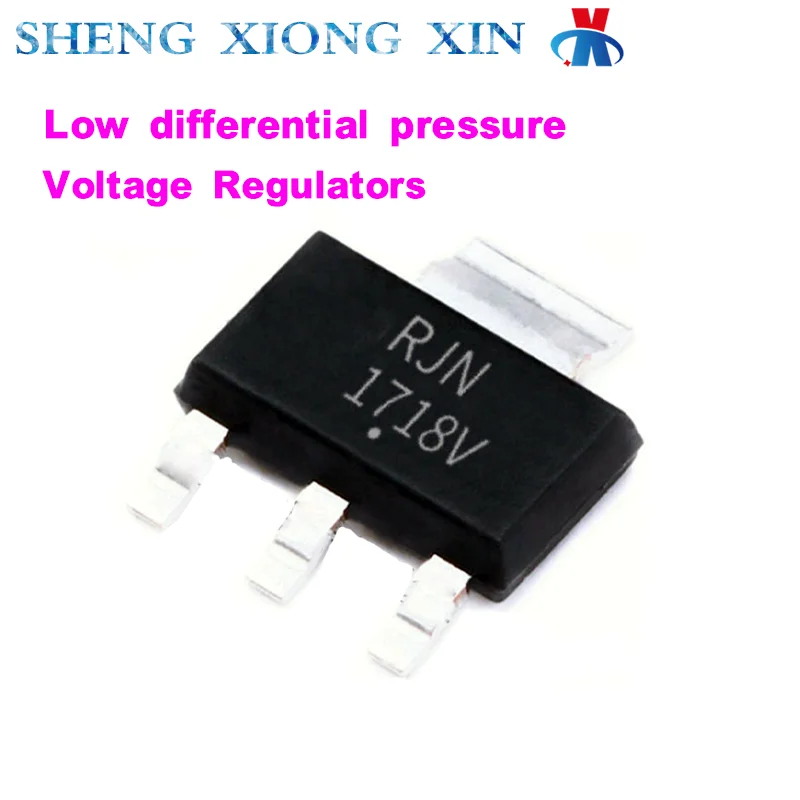 

5pcs/Lot 100% New NCV1117ST18T3G SOT-223 Low Differential Pressure Voltage Regulators 1117 Integrated Circuit