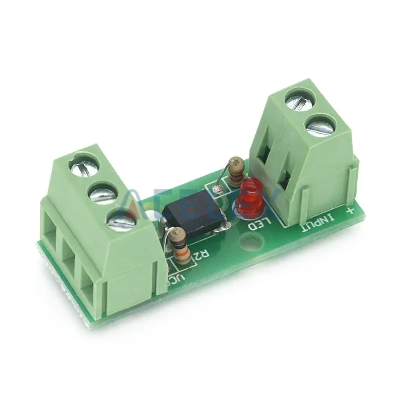 1 Channel Way Optocoupler Isolation Module PC817 EL817 3V-5V 12V 24V Photoelectric Isolator Rail Holder PLC Drive Motor Board