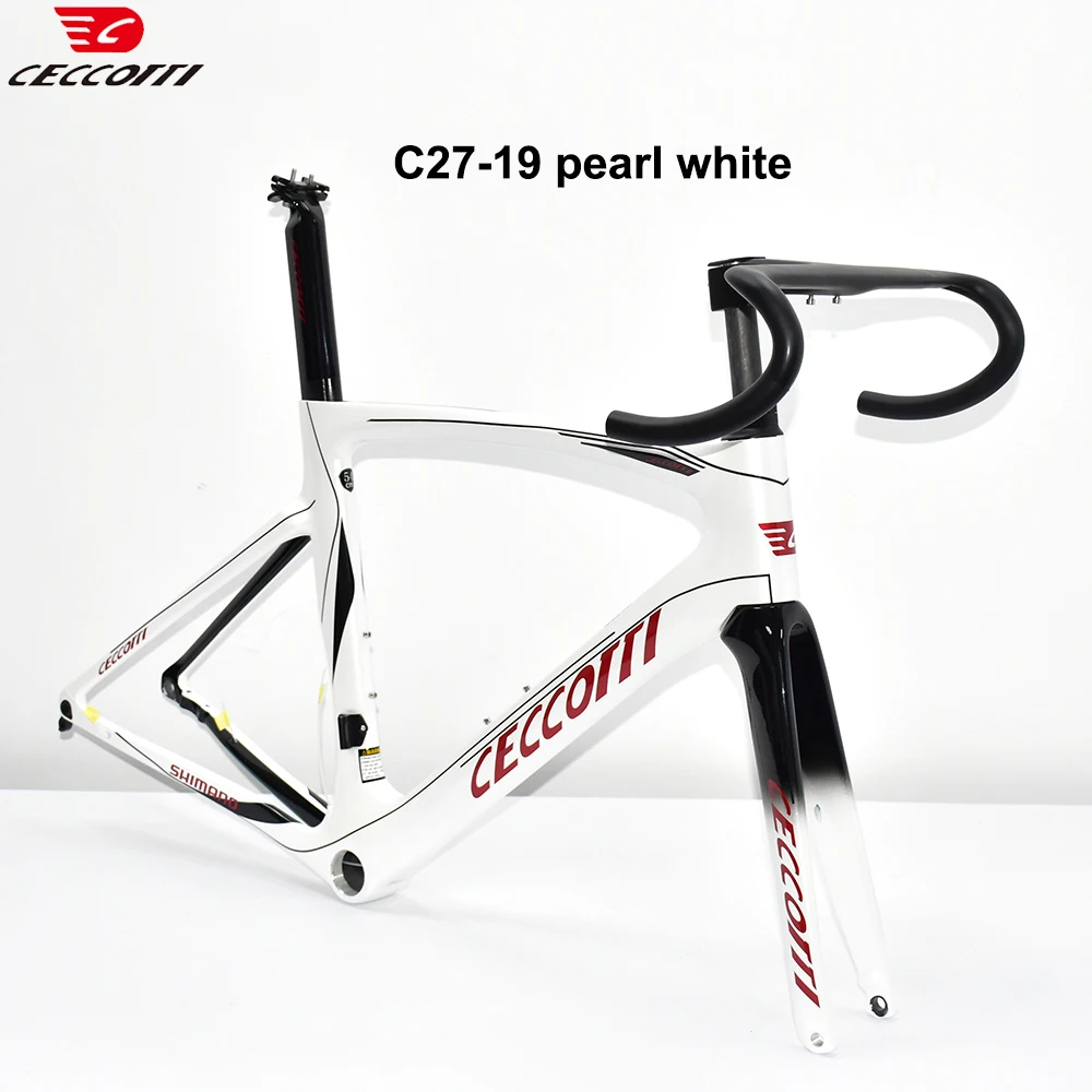 

2024 Newest Disc Brake Road Bike Frame With Full Hidden Cable From Ceccotti Bicycle