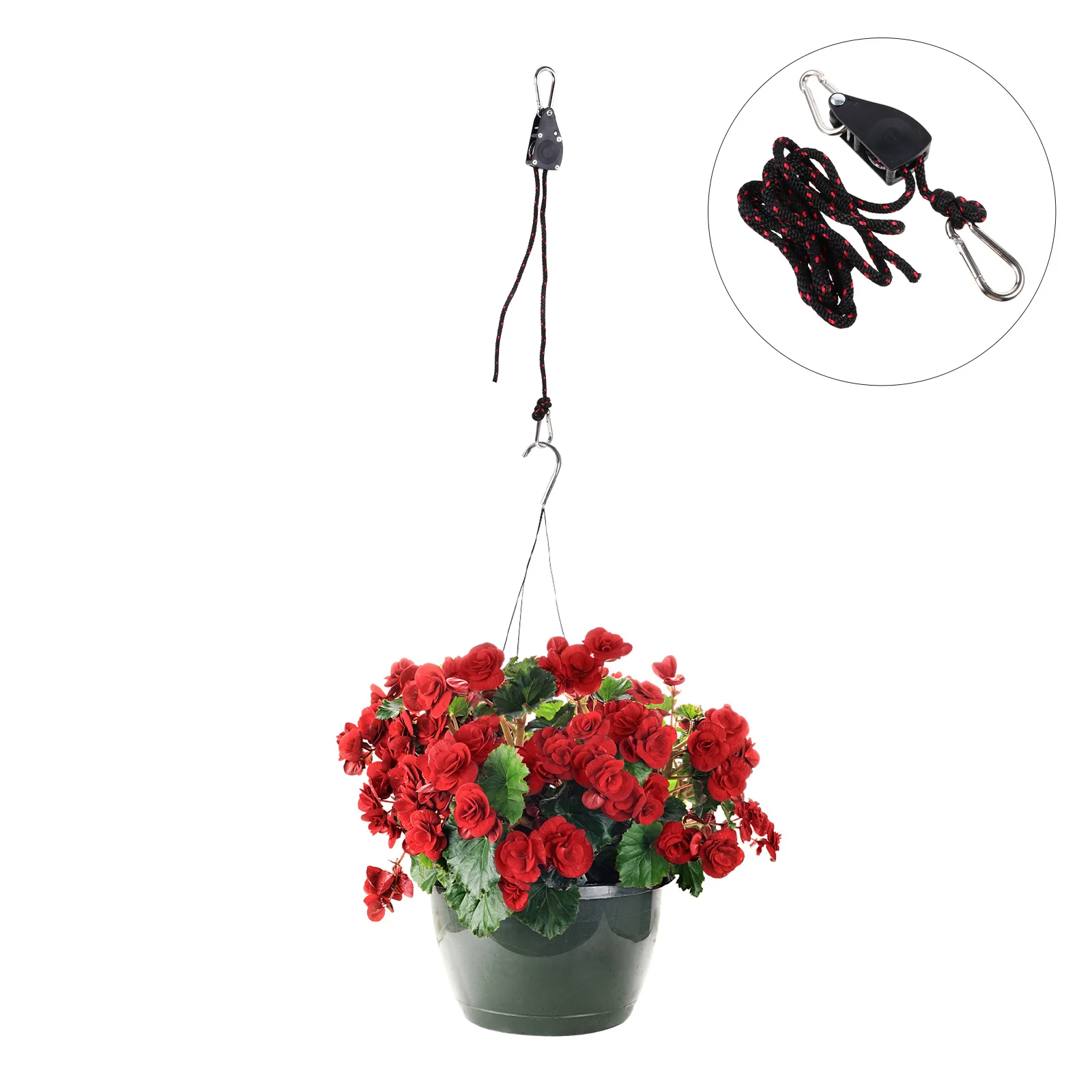 2pcs Plant Duty Lifting Lanyard For Grow Light Hanging Kit Sturdy Rope Hanger Durable Hanging Rope For Plants Fans